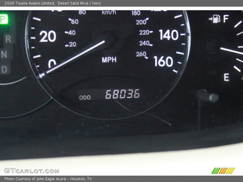 Desert Sand Mica / Ivory 2006 Toyota Avalon Limited