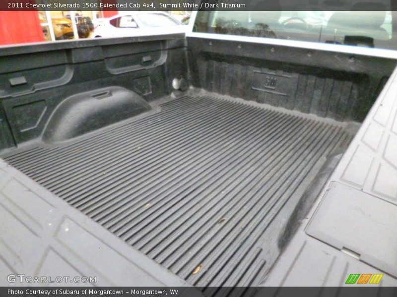 Summit White / Dark Titanium 2011 Chevrolet Silverado 1500 Extended Cab 4x4