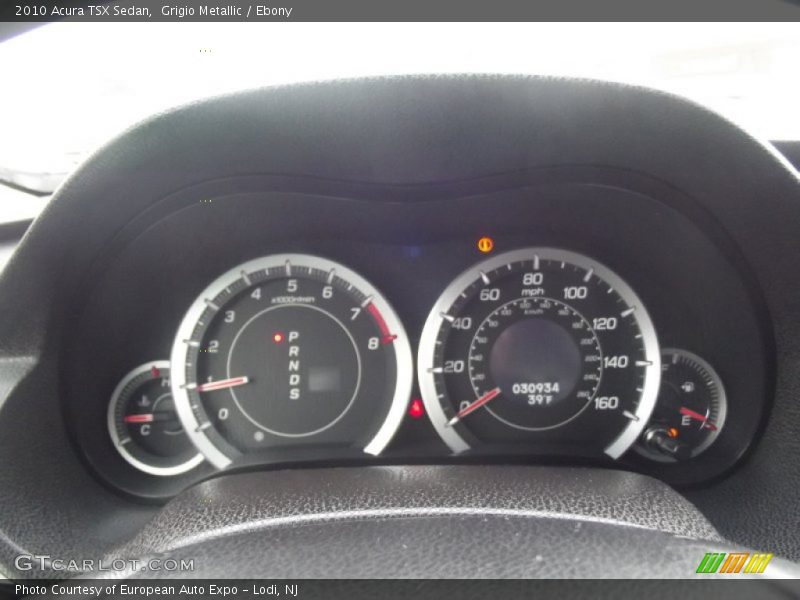 Grigio Metallic / Ebony 2010 Acura TSX Sedan