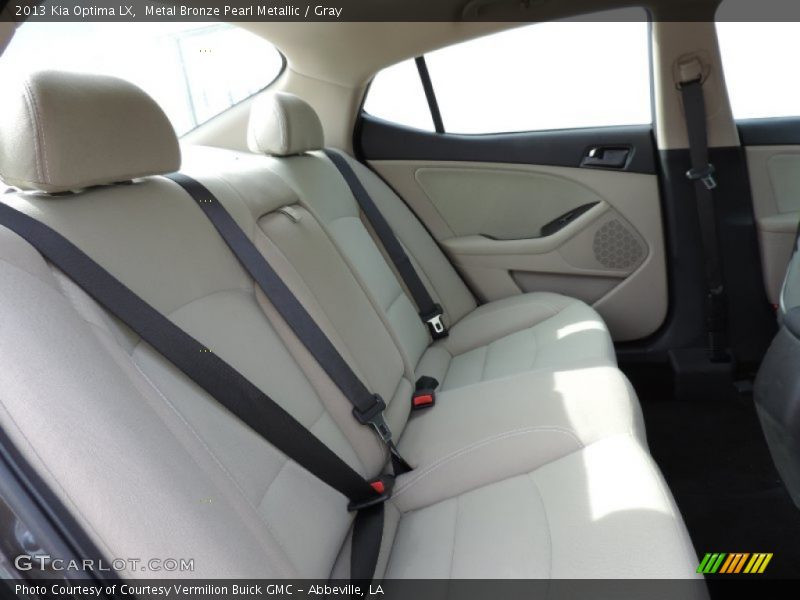Metal Bronze Pearl Metallic / Gray 2013 Kia Optima LX