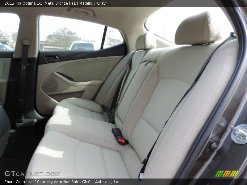 Metal Bronze Pearl Metallic / Gray 2013 Kia Optima LX