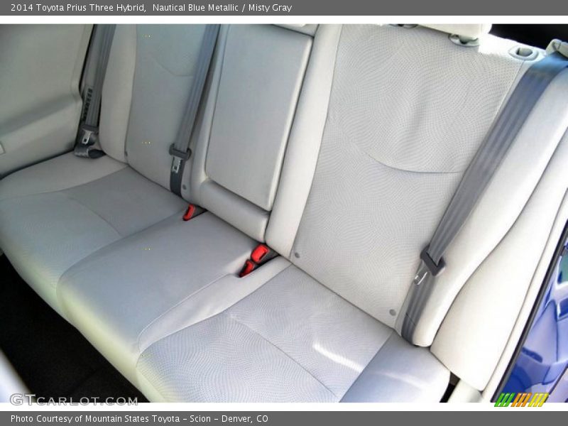 Nautical Blue Metallic / Misty Gray 2014 Toyota Prius Three Hybrid