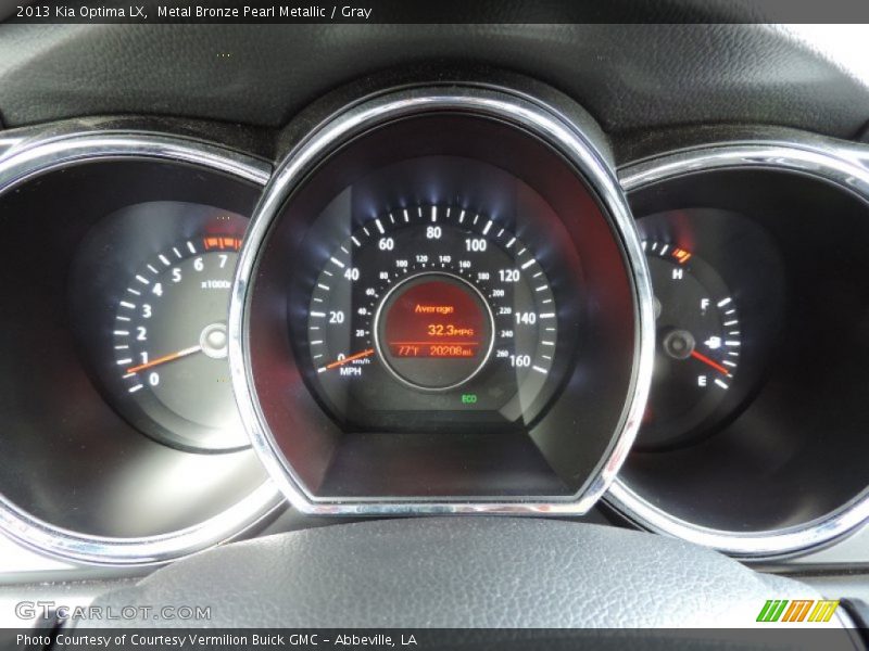 Metal Bronze Pearl Metallic / Gray 2013 Kia Optima LX