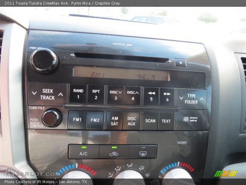 Pyrite Mica / Graphite Gray 2011 Toyota Tundra CrewMax 4x4