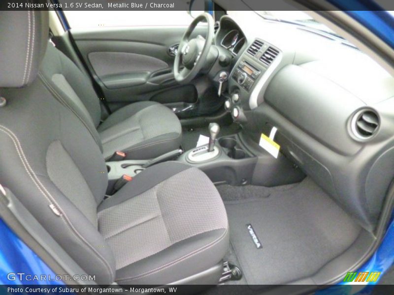 Metallic Blue / Charcoal 2014 Nissan Versa 1.6 SV Sedan