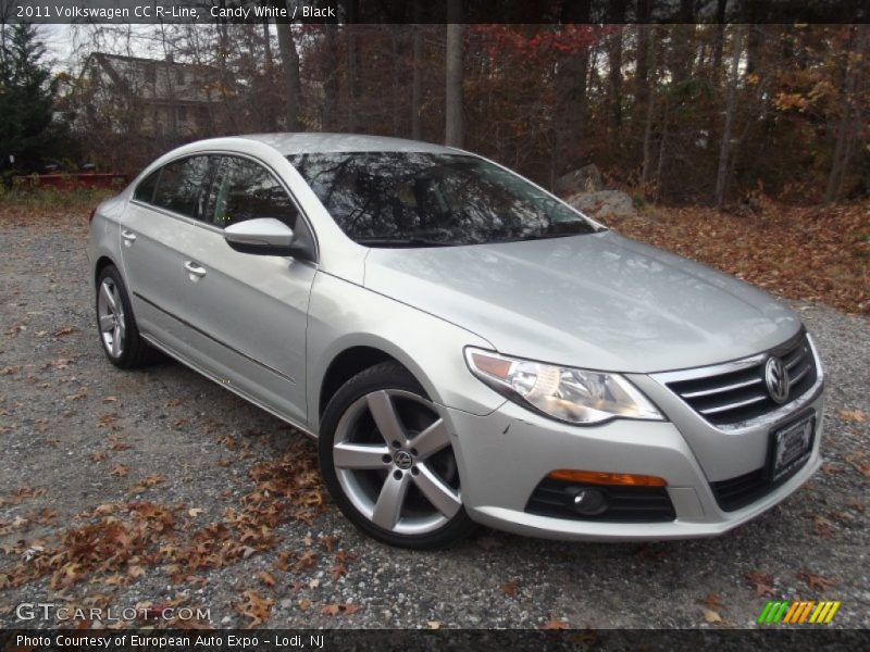 Candy White / Black 2011 Volkswagen CC R-Line