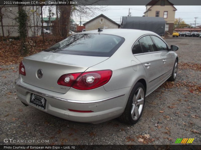 Candy White / Black 2011 Volkswagen CC R-Line