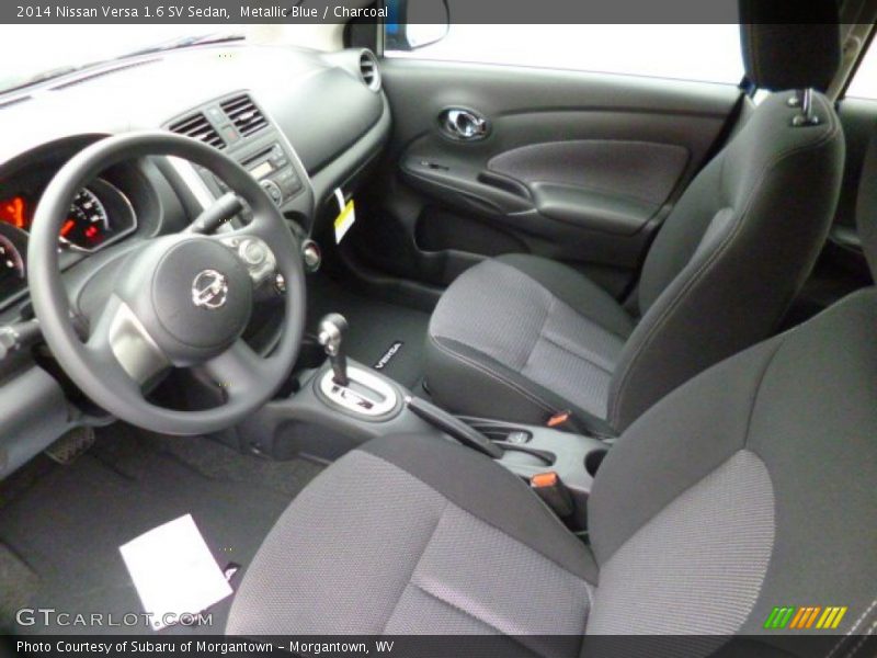 Metallic Blue / Charcoal 2014 Nissan Versa 1.6 SV Sedan
