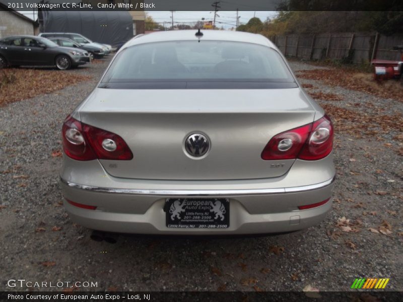 Candy White / Black 2011 Volkswagen CC R-Line