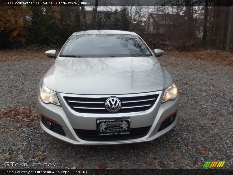 Candy White / Black 2011 Volkswagen CC R-Line