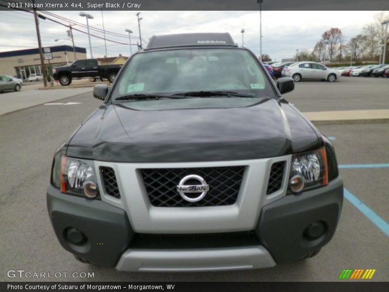 Super Black / Gray 2013 Nissan Xterra X 4x4