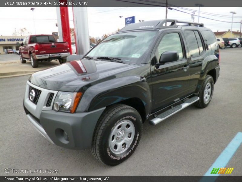 Super Black / Gray 2013 Nissan Xterra X 4x4
