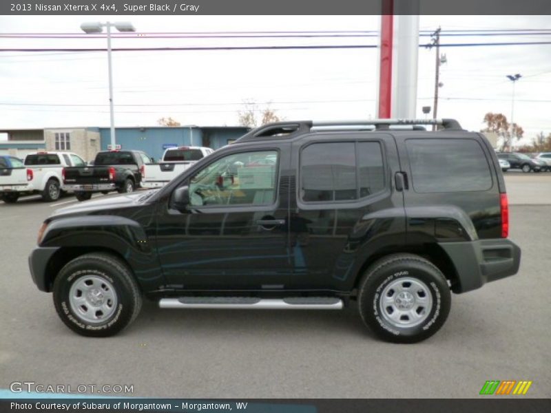 Super Black / Gray 2013 Nissan Xterra X 4x4