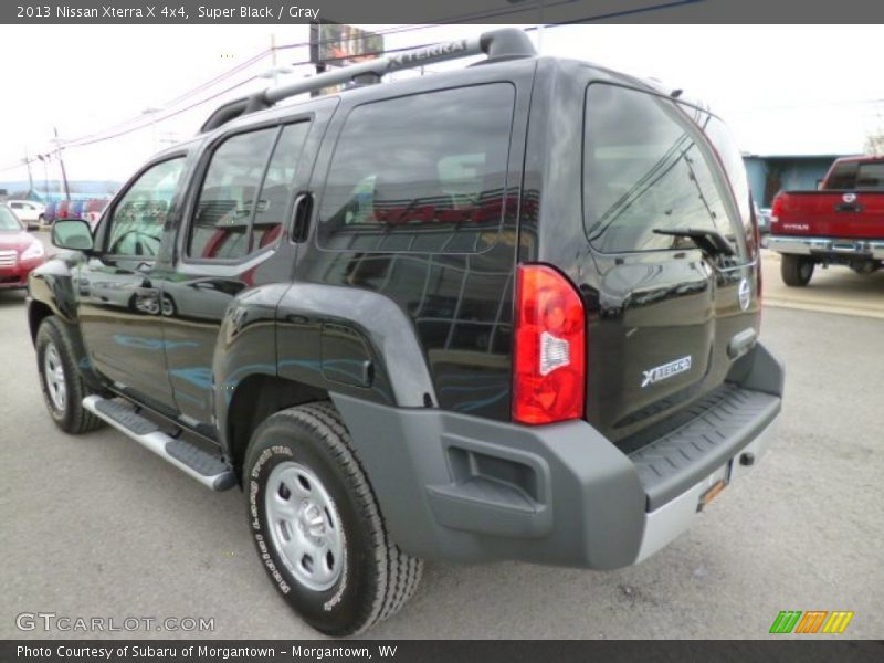 Super Black / Gray 2013 Nissan Xterra X 4x4