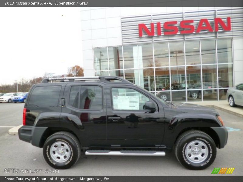 Super Black / Gray 2013 Nissan Xterra X 4x4