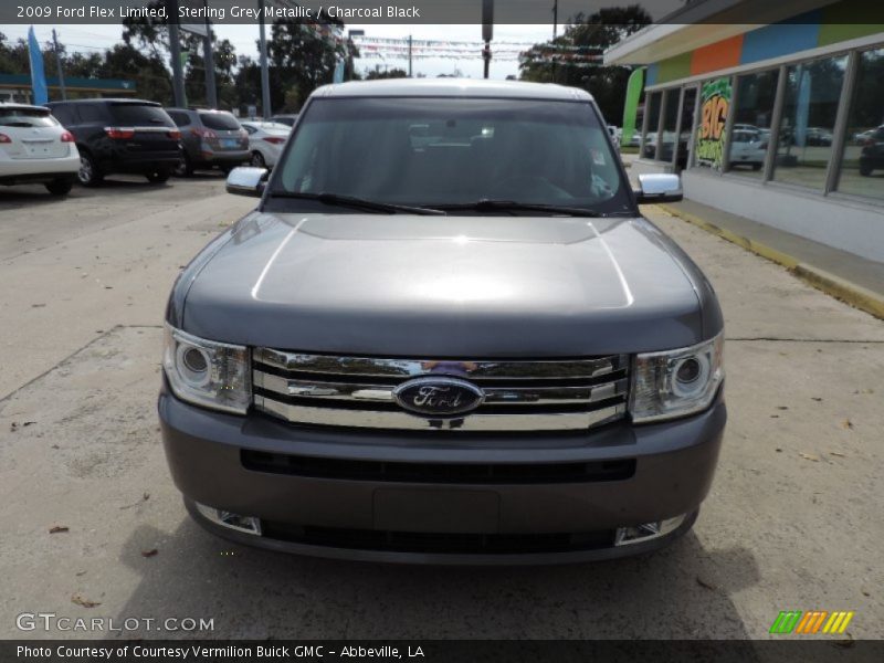 Sterling Grey Metallic / Charcoal Black 2009 Ford Flex Limited