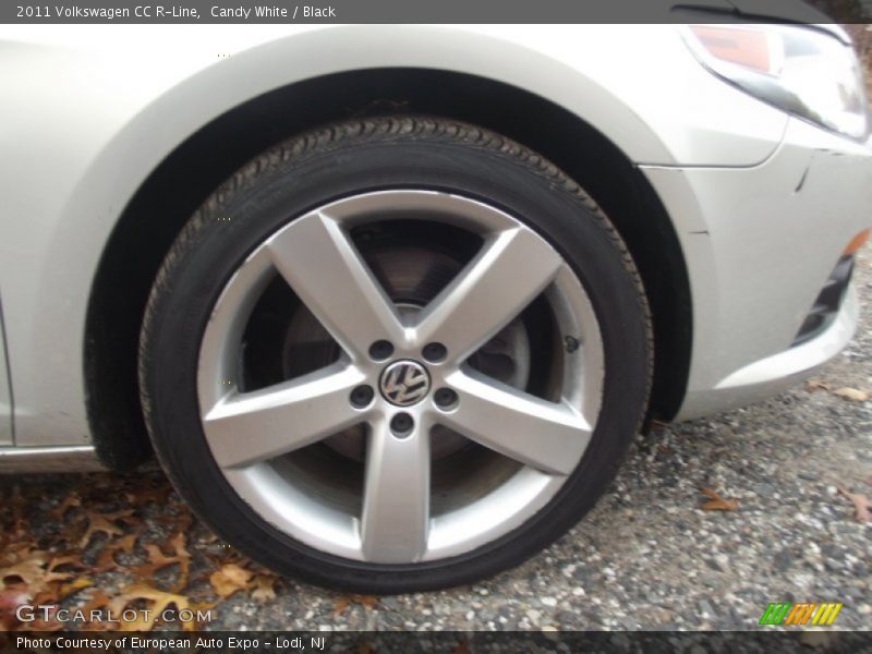Candy White / Black 2011 Volkswagen CC R-Line