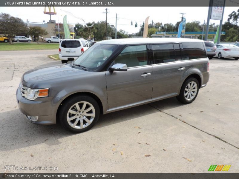 Sterling Grey Metallic / Charcoal Black 2009 Ford Flex Limited