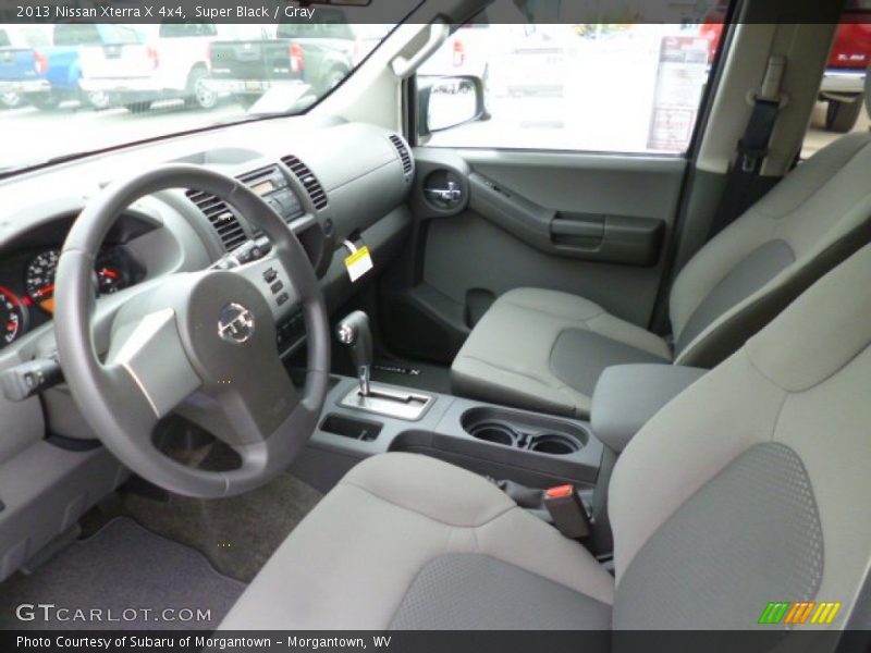 Super Black / Gray 2013 Nissan Xterra X 4x4