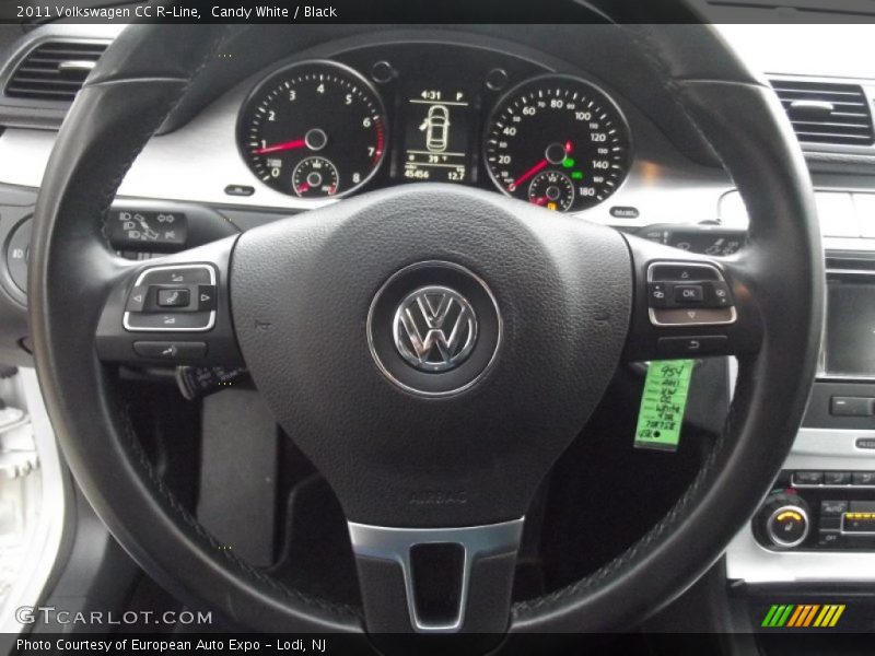 Candy White / Black 2011 Volkswagen CC R-Line