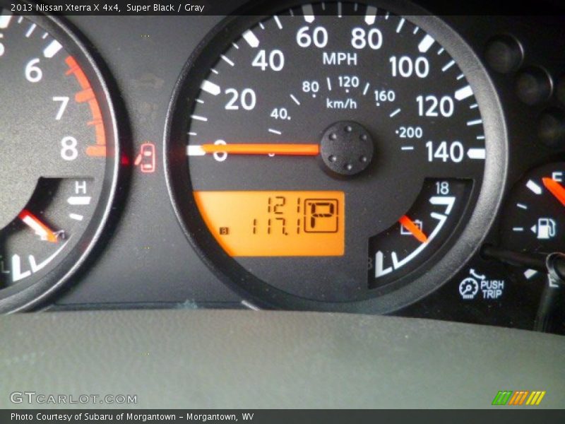 Super Black / Gray 2013 Nissan Xterra X 4x4