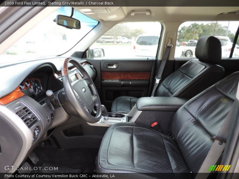 Sterling Grey Metallic / Charcoal Black 2009 Ford Flex Limited