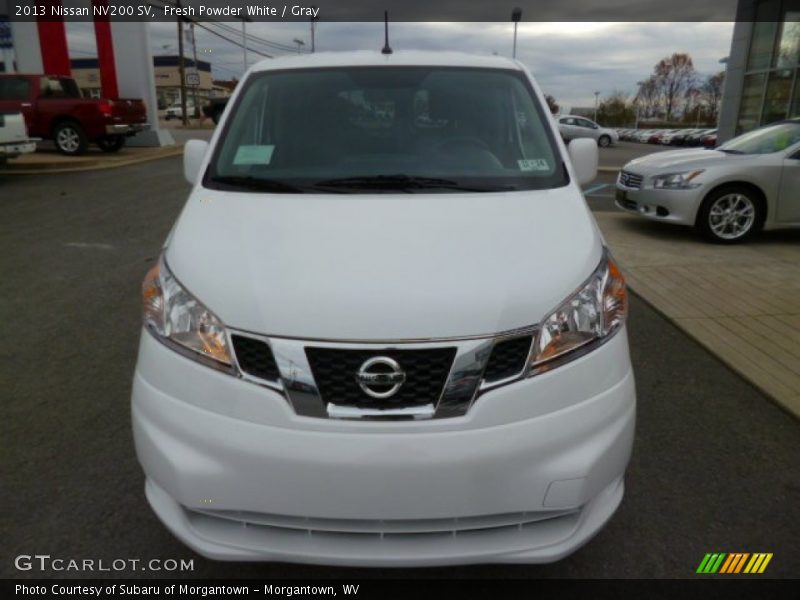 Fresh Powder White / Gray 2013 Nissan NV200 SV