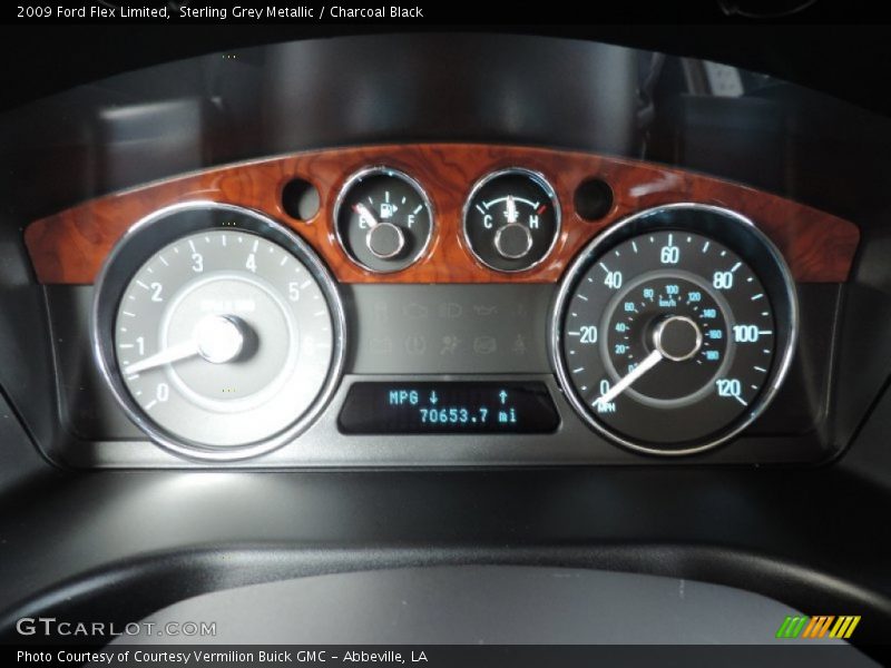 Sterling Grey Metallic / Charcoal Black 2009 Ford Flex Limited