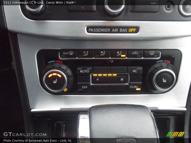 Candy White / Black 2011 Volkswagen CC R-Line