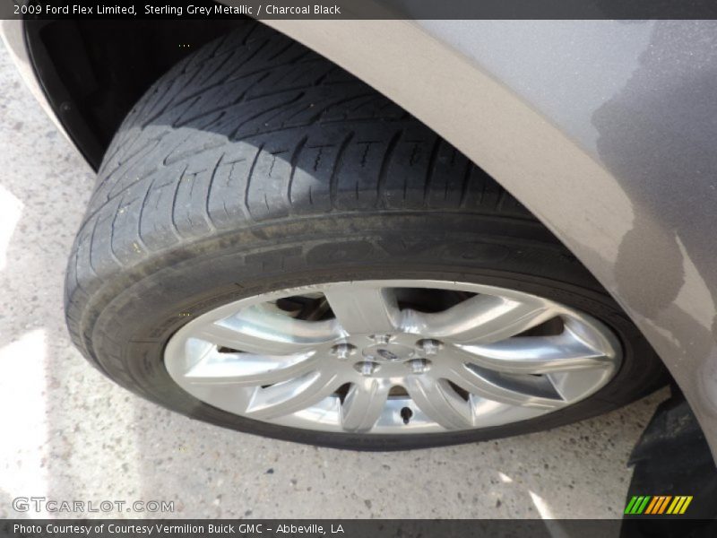Sterling Grey Metallic / Charcoal Black 2009 Ford Flex Limited