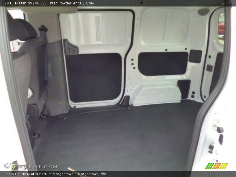 Fresh Powder White / Gray 2013 Nissan NV200 SV