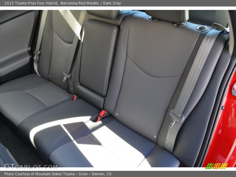 Barcelona Red Metallic / Dark Gray 2013 Toyota Prius Four Hybrid