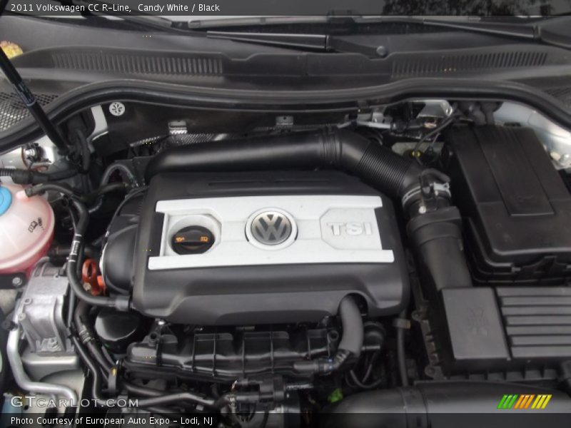 Candy White / Black 2011 Volkswagen CC R-Line