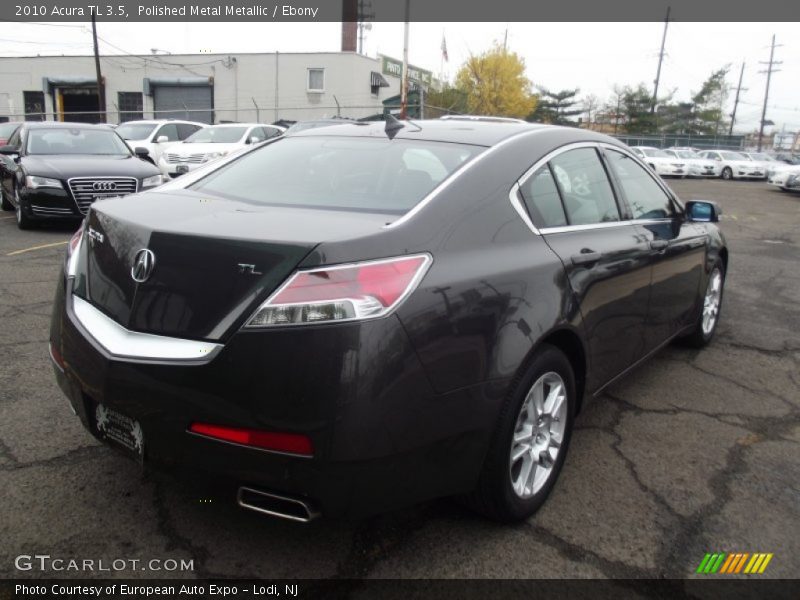 Polished Metal Metallic / Ebony 2010 Acura TL 3.5