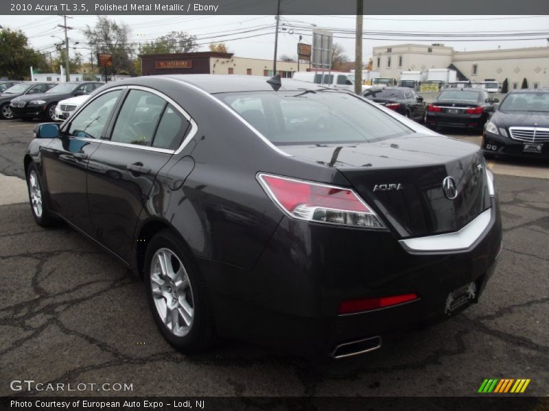 Polished Metal Metallic / Ebony 2010 Acura TL 3.5