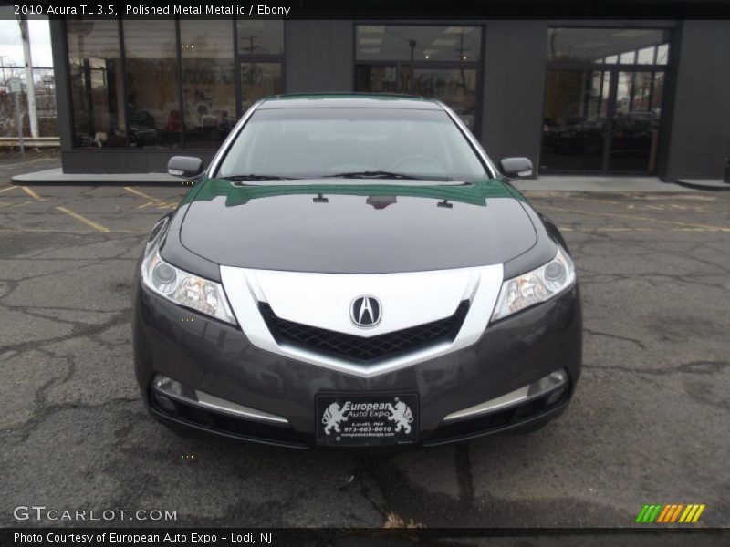 Polished Metal Metallic / Ebony 2010 Acura TL 3.5