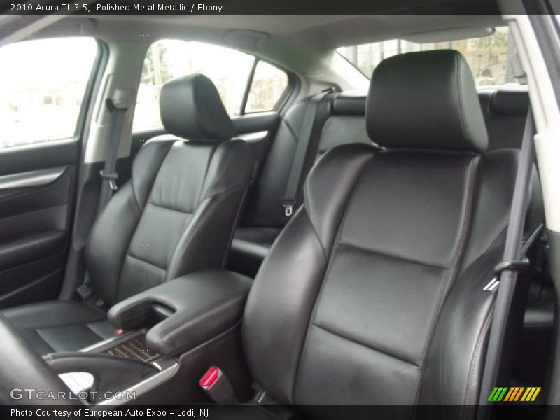 Polished Metal Metallic / Ebony 2010 Acura TL 3.5