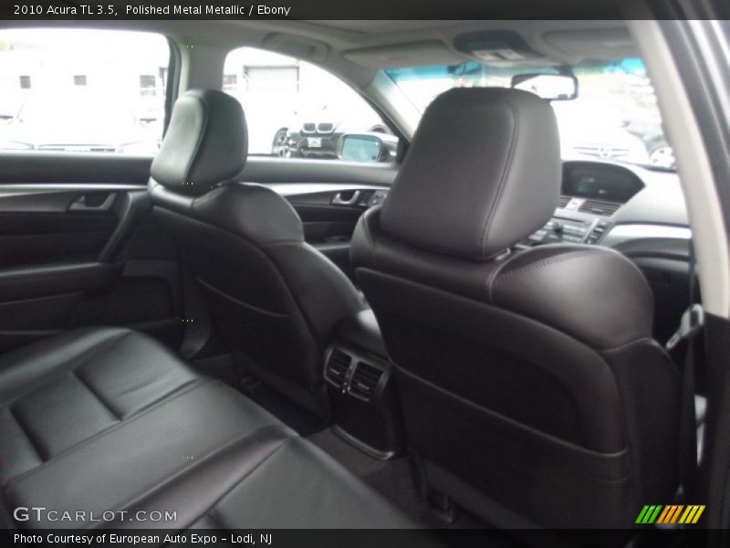 Polished Metal Metallic / Ebony 2010 Acura TL 3.5