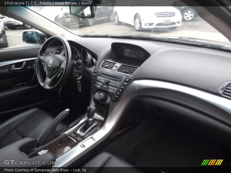 Polished Metal Metallic / Ebony 2010 Acura TL 3.5