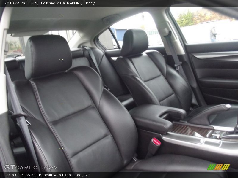 Polished Metal Metallic / Ebony 2010 Acura TL 3.5