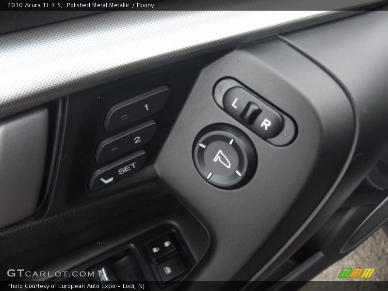 Polished Metal Metallic / Ebony 2010 Acura TL 3.5