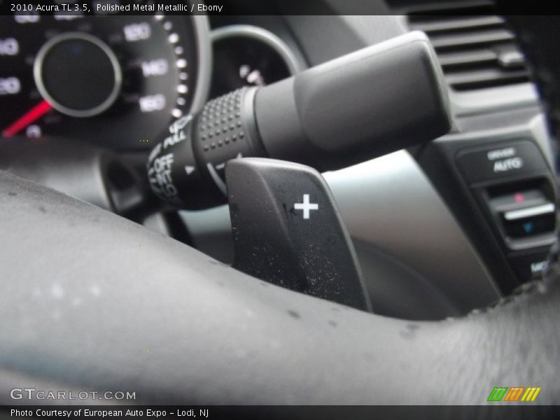 Polished Metal Metallic / Ebony 2010 Acura TL 3.5