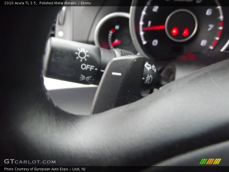 Polished Metal Metallic / Ebony 2010 Acura TL 3.5