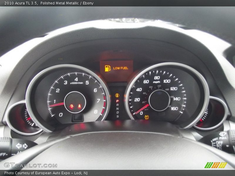 Polished Metal Metallic / Ebony 2010 Acura TL 3.5