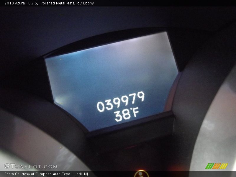 Polished Metal Metallic / Ebony 2010 Acura TL 3.5