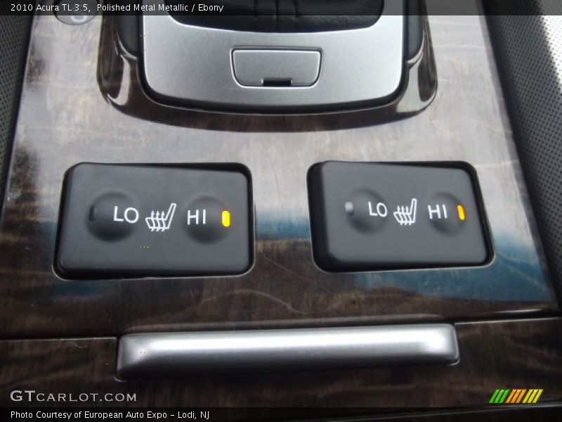 Polished Metal Metallic / Ebony 2010 Acura TL 3.5