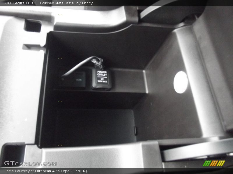 Polished Metal Metallic / Ebony 2010 Acura TL 3.5