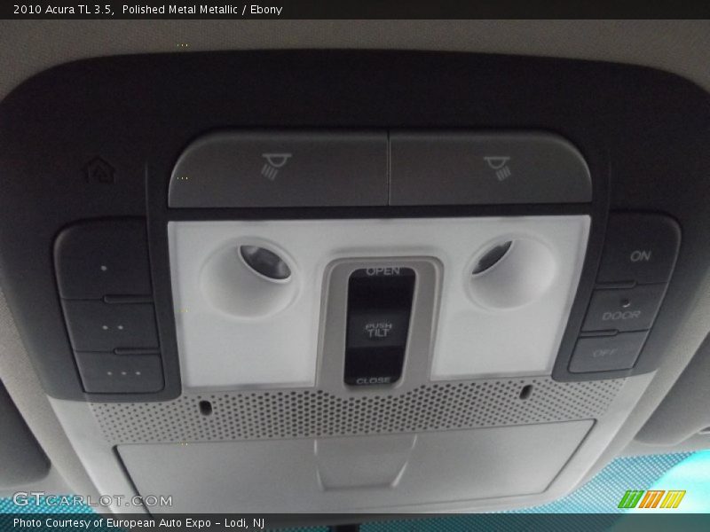 Polished Metal Metallic / Ebony 2010 Acura TL 3.5