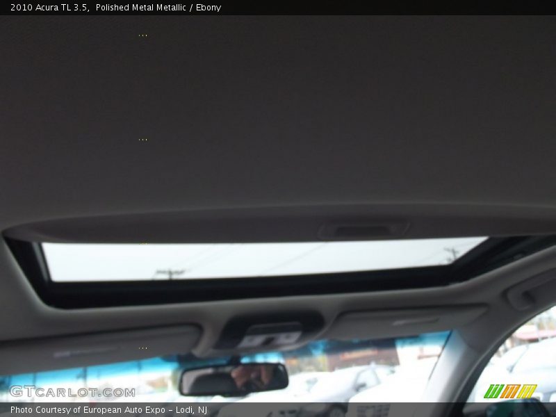 Polished Metal Metallic / Ebony 2010 Acura TL 3.5