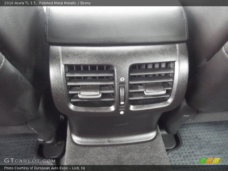Polished Metal Metallic / Ebony 2010 Acura TL 3.5